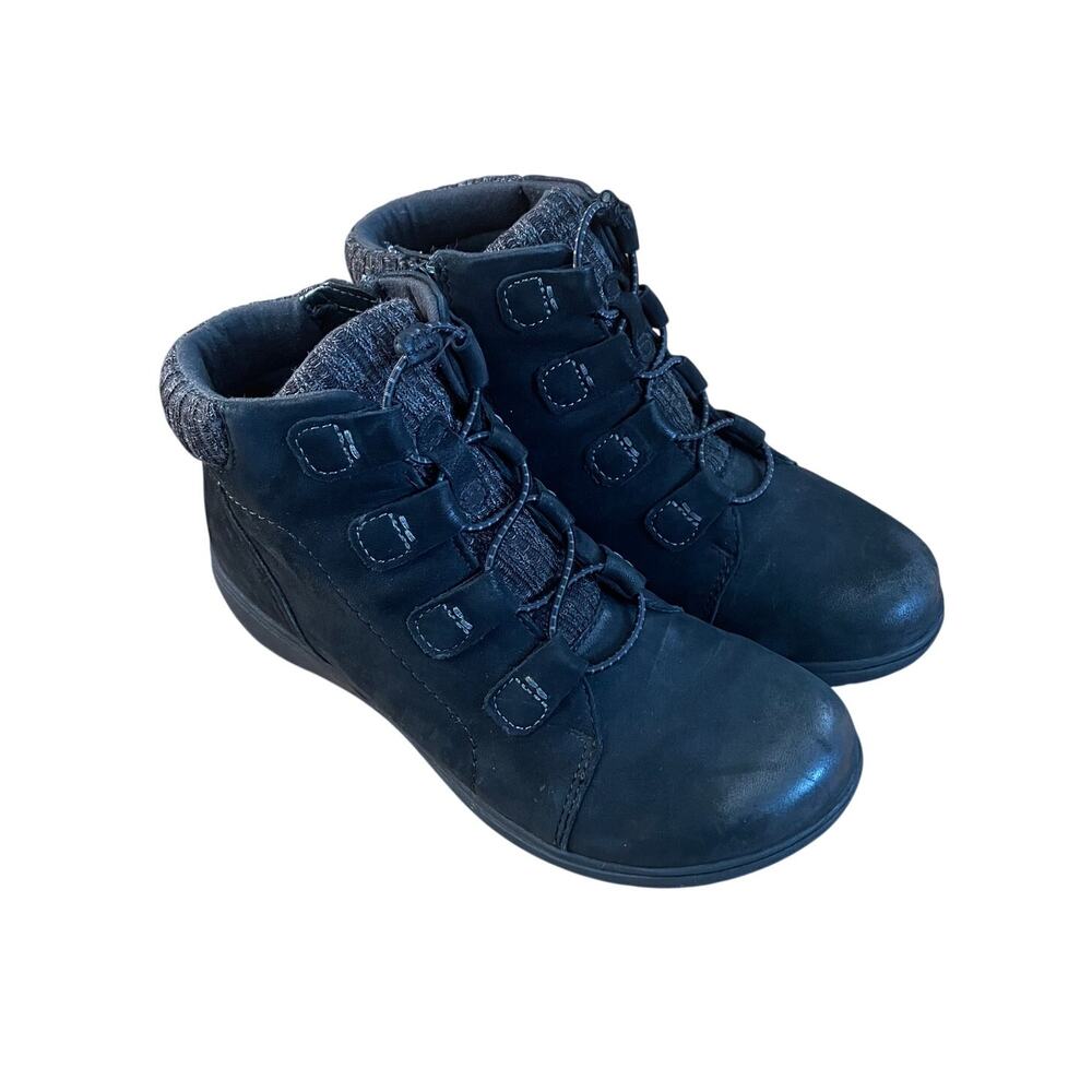 Clark Carleigh Jade Black Boots Women 6.5 #0399